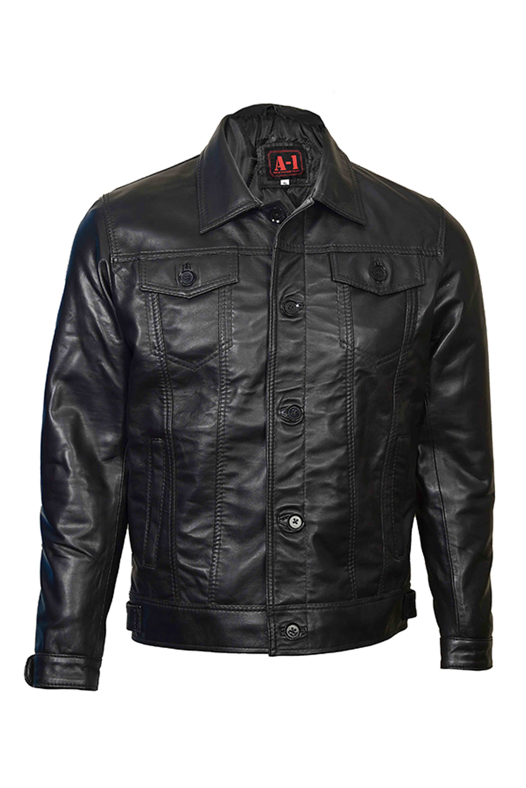 Fashion Black Leather Jacket