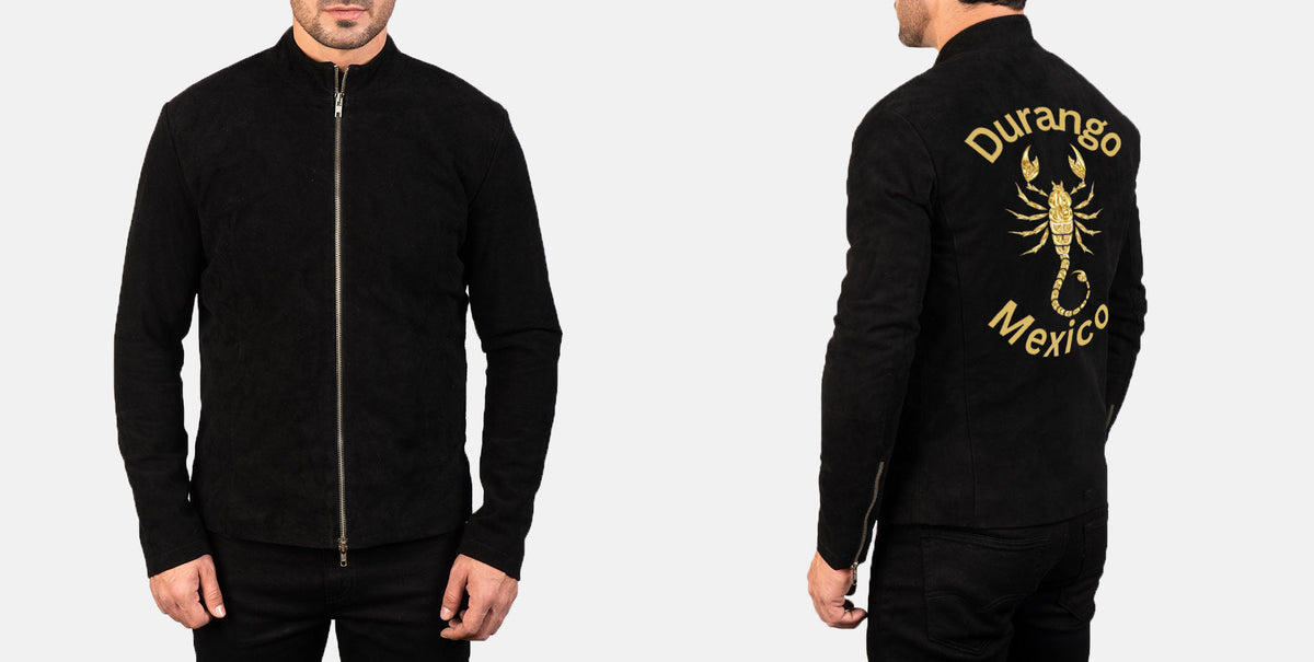 Custom Manuel Hernandez Suede Jacket