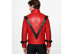 Michael Jackson Red Black Thriller Jacket