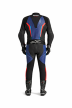 Alpinestars GP Force V2 One-Piece Racing Leather Suit | Black Blue Red