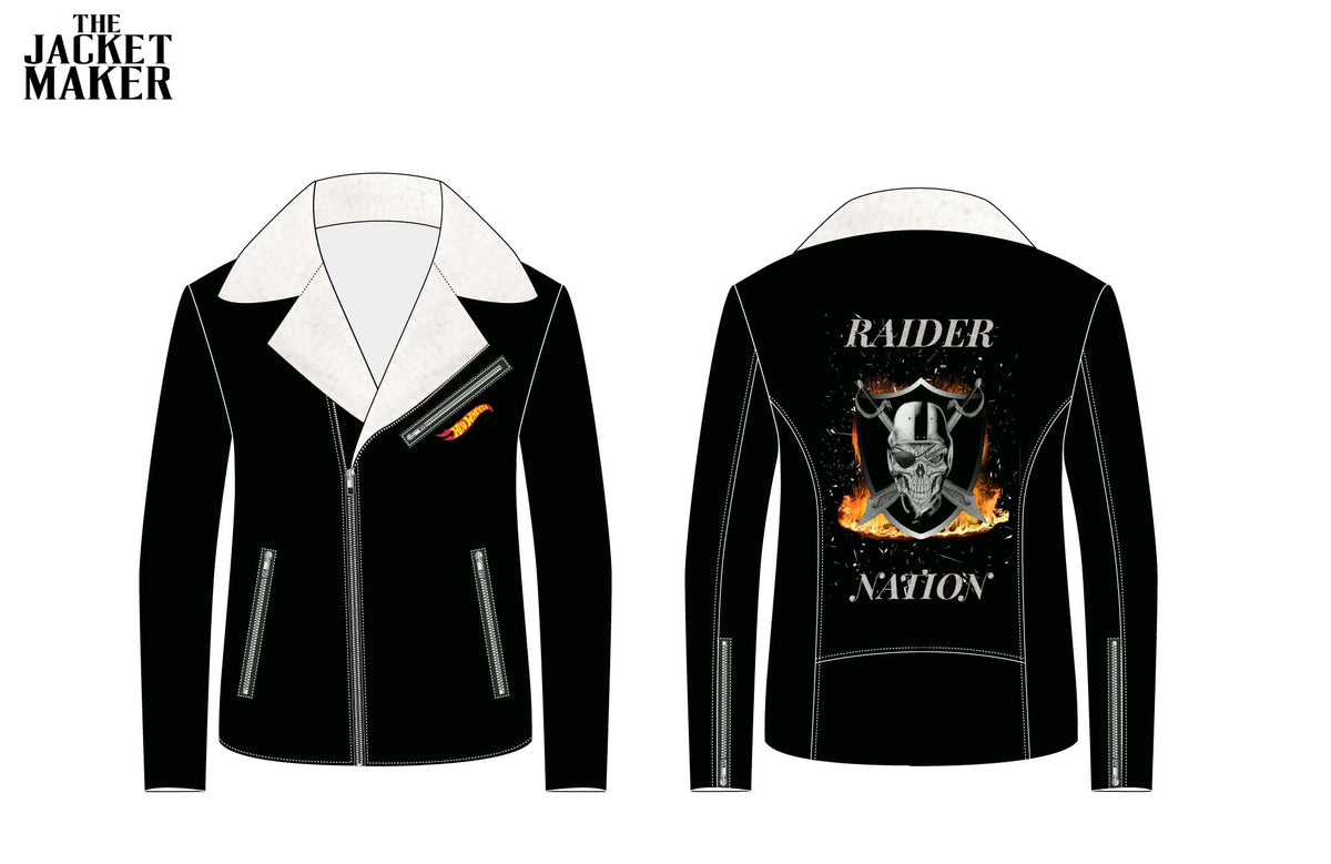 Custom Rilery Picklekiller Leather Jacket 1/2 Installment