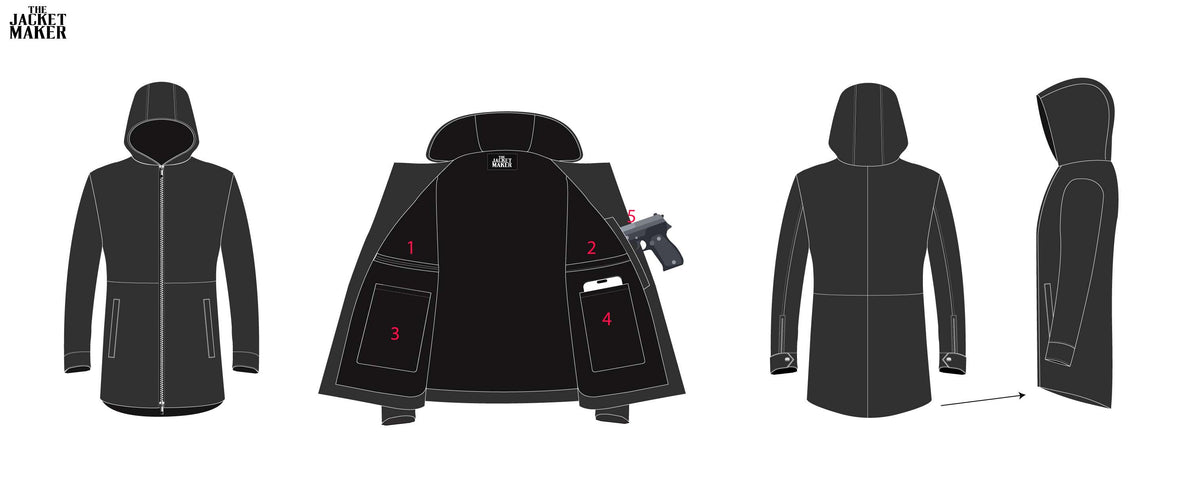 Custom Coty Read Leather Jacket