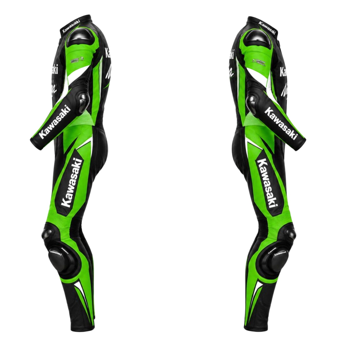 Kawasaki Ninja Leather Motorcycle Racing Suit – Track-Day Gear