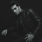 Men Black New Moto Racing Motorcycle Leather Biker Jacket