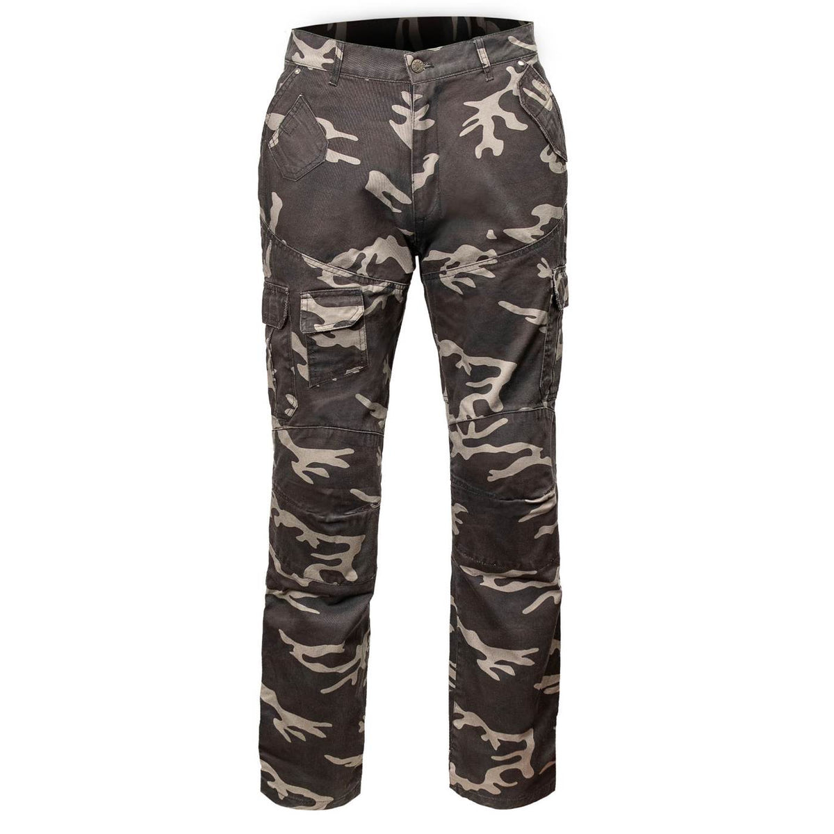 Milwaukee Leather MPM5593 Men's Camo CE Armored Motorcycle Denim Jeans Pants Reinforced w/ Aramid Fibers
