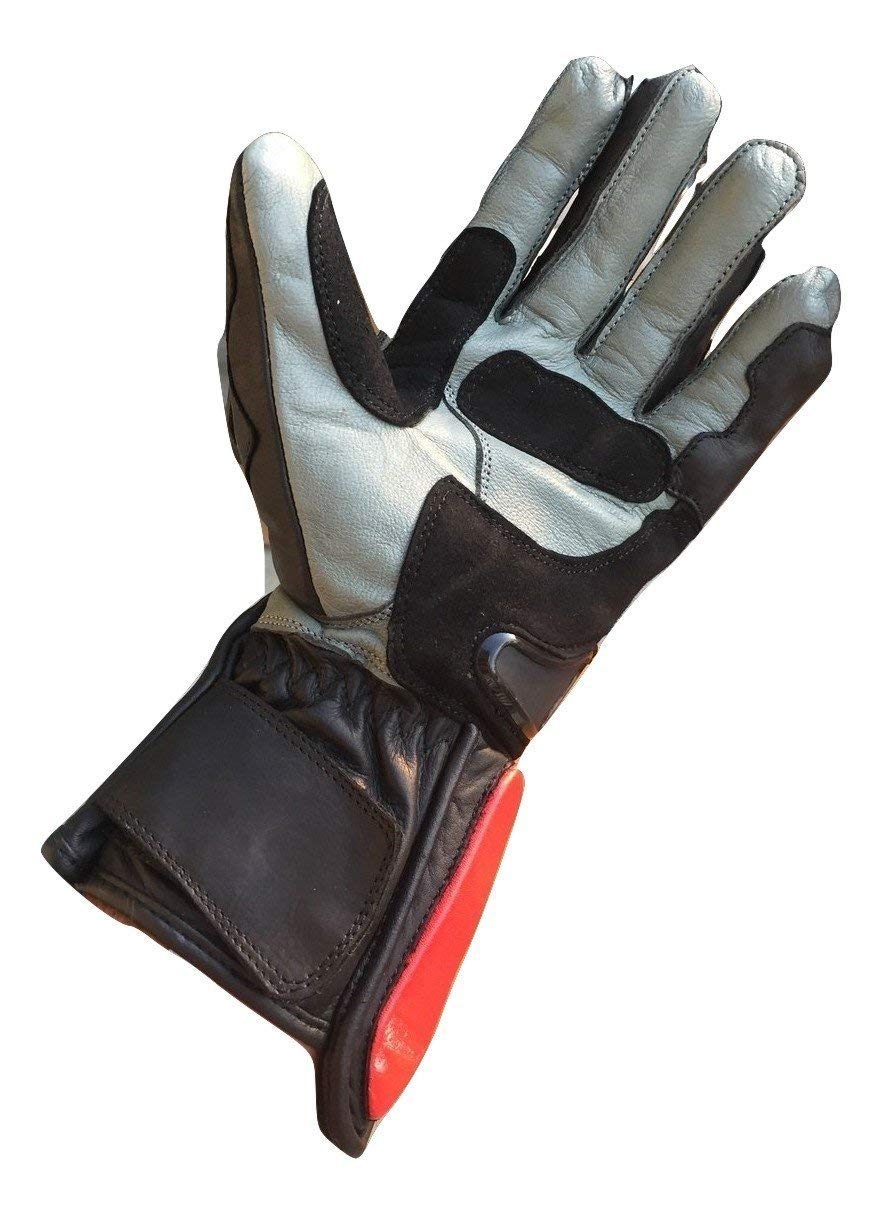 Motorcycle New Red Bikers CE Armor Touch Screen Campatible Gloves
