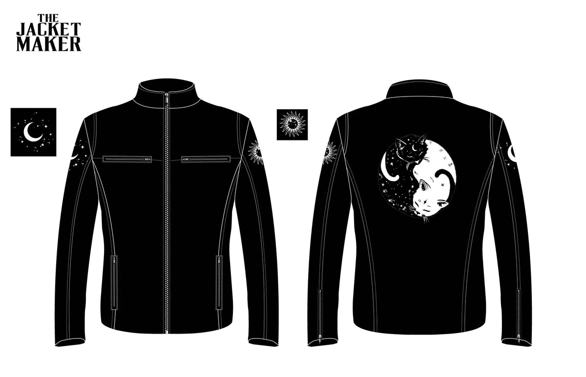 Custom Hesten Richburg Leather Jacket 1/2 Installment
