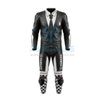Yamaha Tuxedo Style Racing Leather Suit | Motorcycle Track Leathers | RACERULES