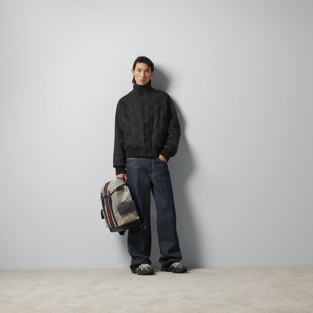 JUMBO GG CANVAS JACKET