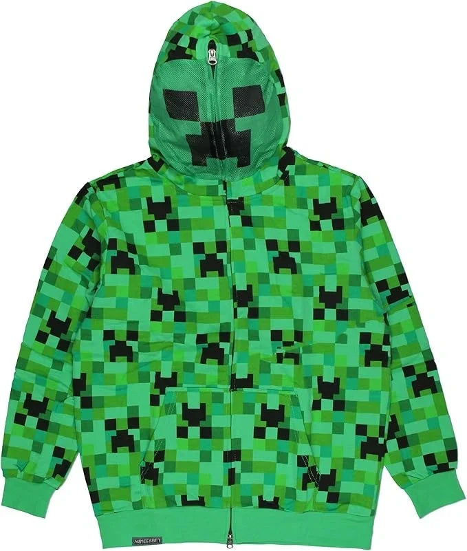 Minecraft Creeper Halloween Costume Jacket
