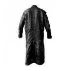Men's Leather Trench Coat