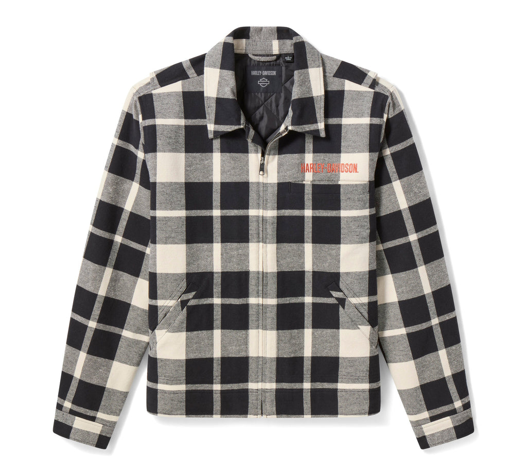 Men's H-D American Classic Zip Front Shirt Jacket