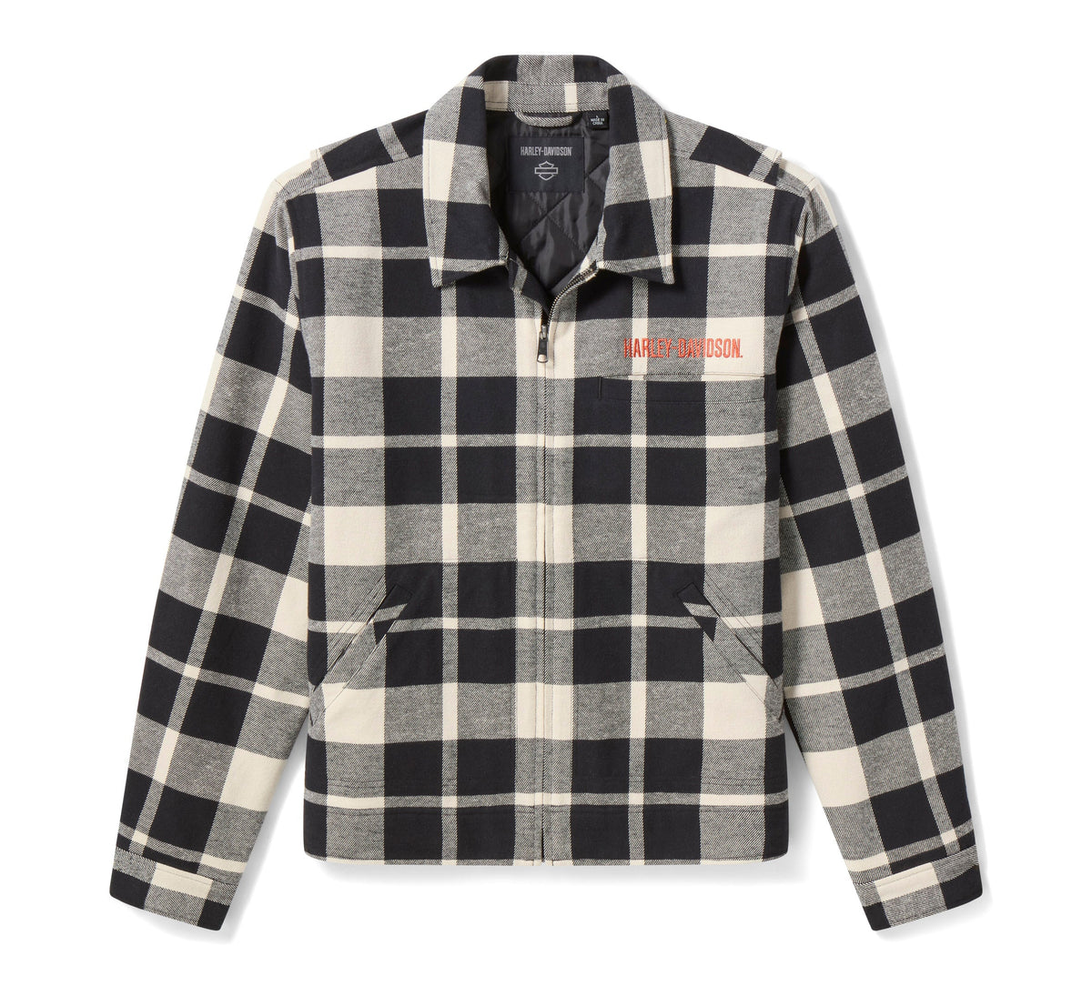 Men's H-D American Classic Zip Front Shirt Jacket