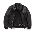Men's A-2 Leather Flight Riding Jacket