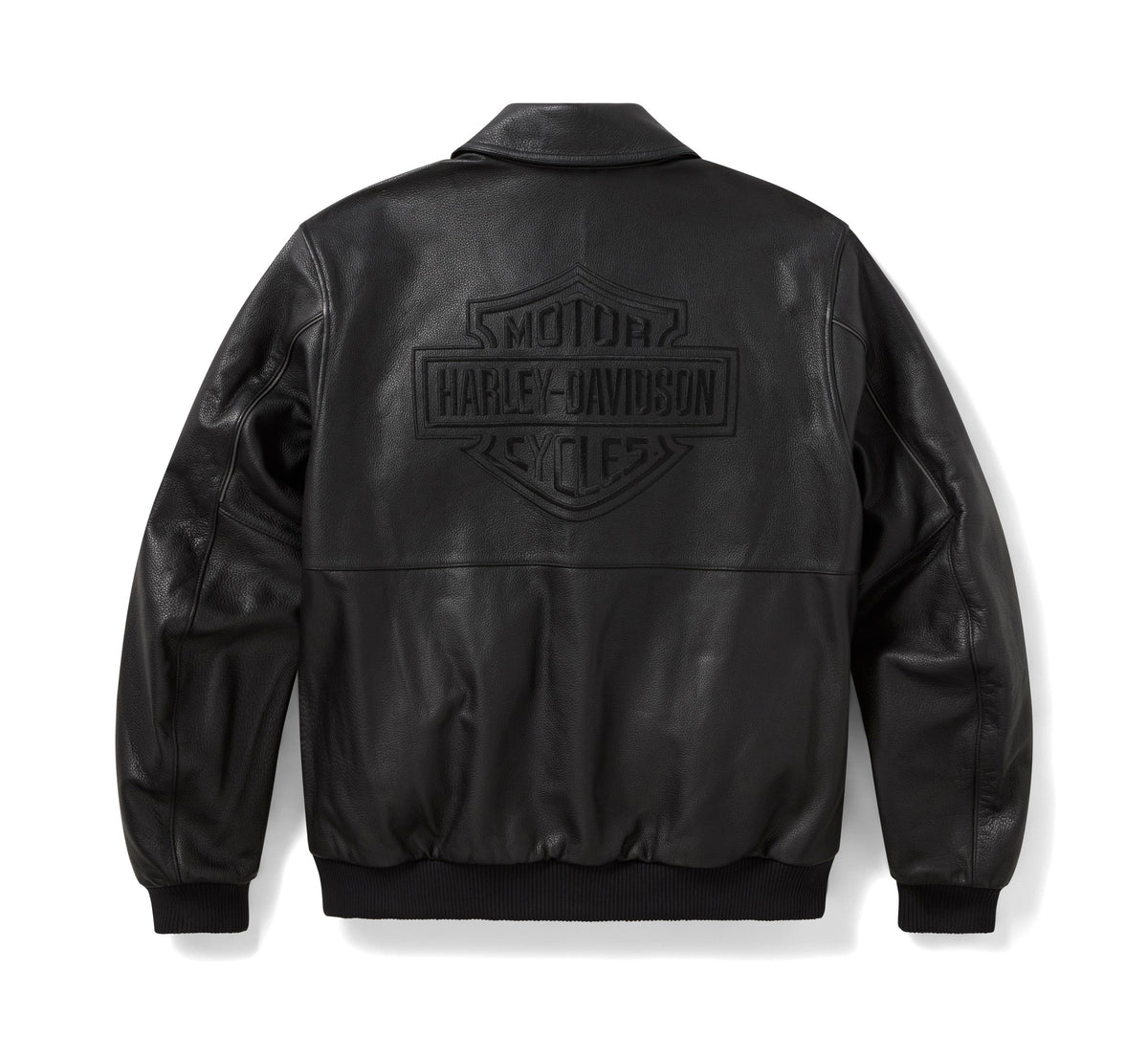 Men's A-2 Leather Flight Riding Jacket