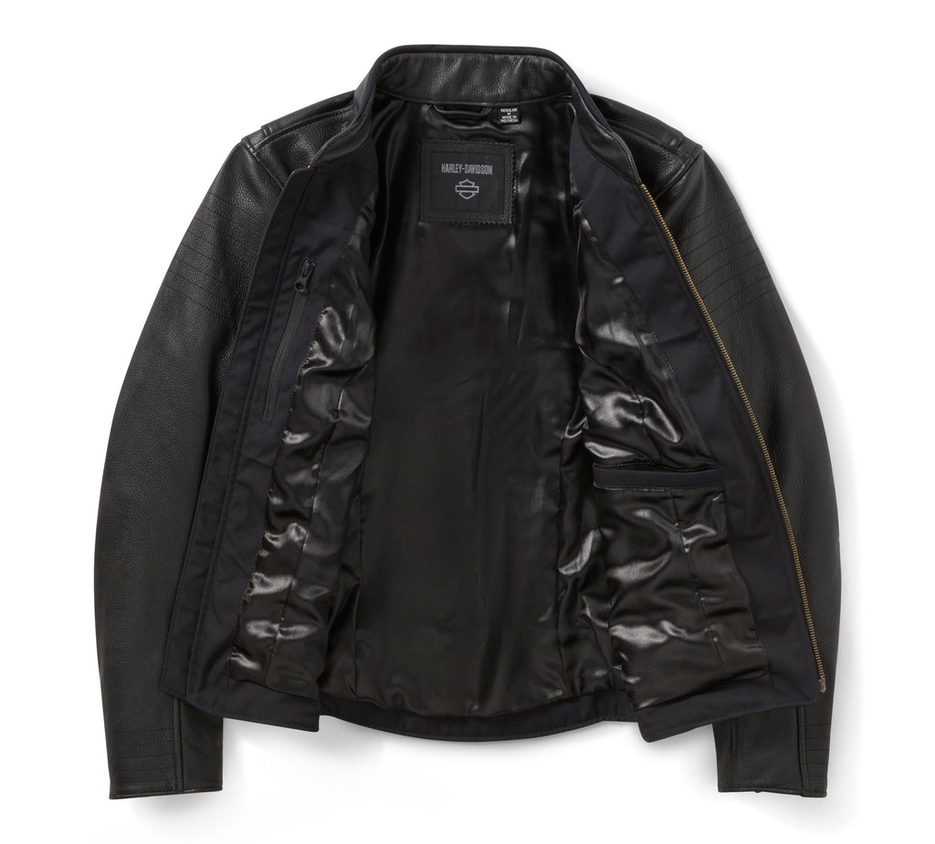 Women's Winged Bling Leather Riding Jacket