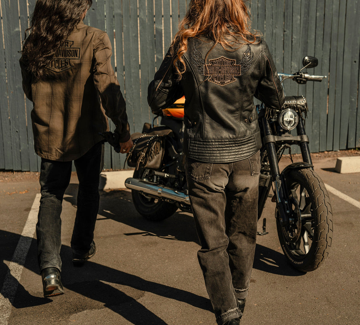 Women's Winged Bling Leather Riding Jacket