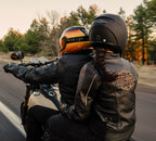 Women's Winged Bling Leather Riding Jacket