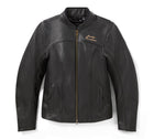 Women's Winged Bling Leather Riding Jacket