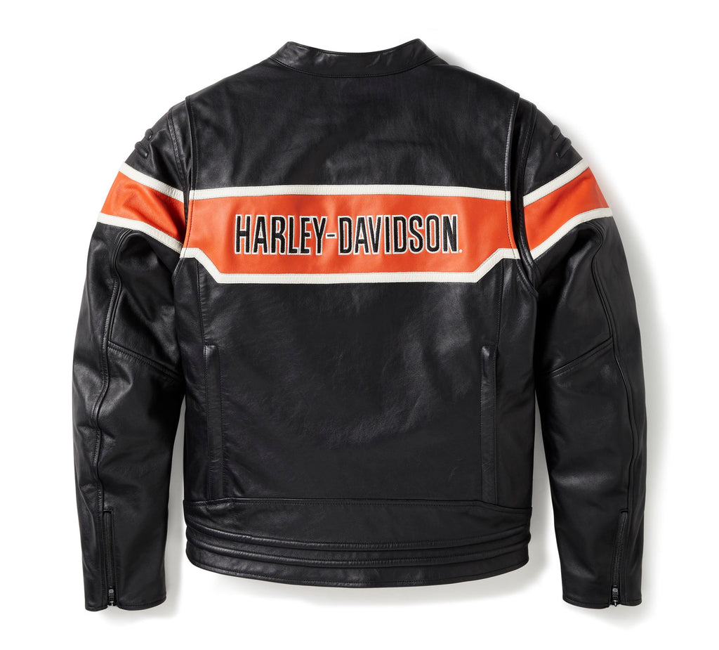 Men's H-D Trenton Leather Riding Jacket
