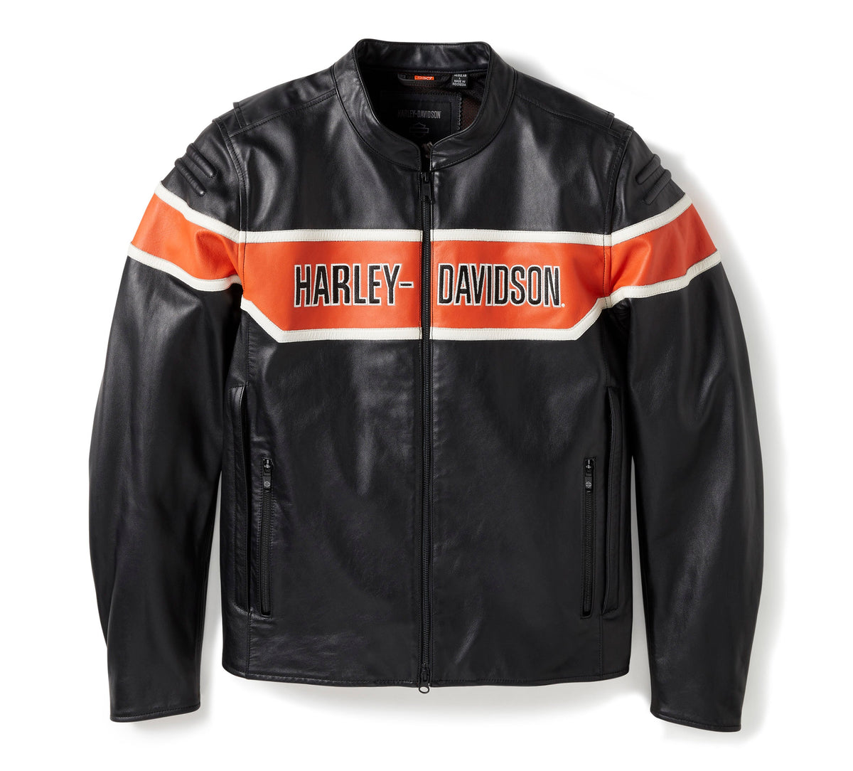 Men's H-D Trenton Leather Riding Jacket