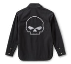 Women's Willie G Skull Curved Hem Riding Jacket