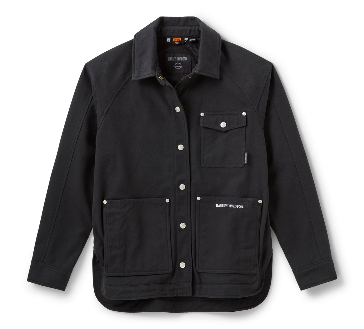 Women's Willie G Skull Curved Hem Riding Jacket
