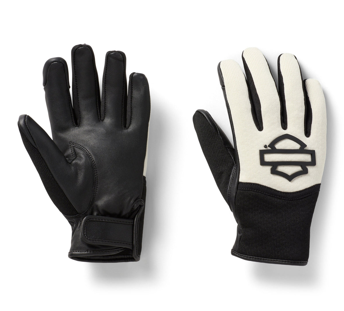 Women's H-D Dyna Knit Bar & Shield Full Finger Gloves