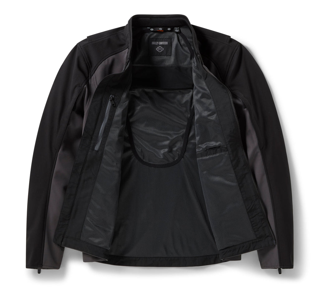 Men's Willie G Skull Soft Shell Riding Jacket