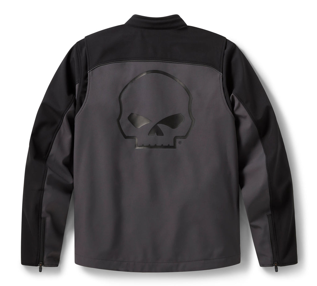 Men's Willie G Skull Soft Shell Riding Jacket