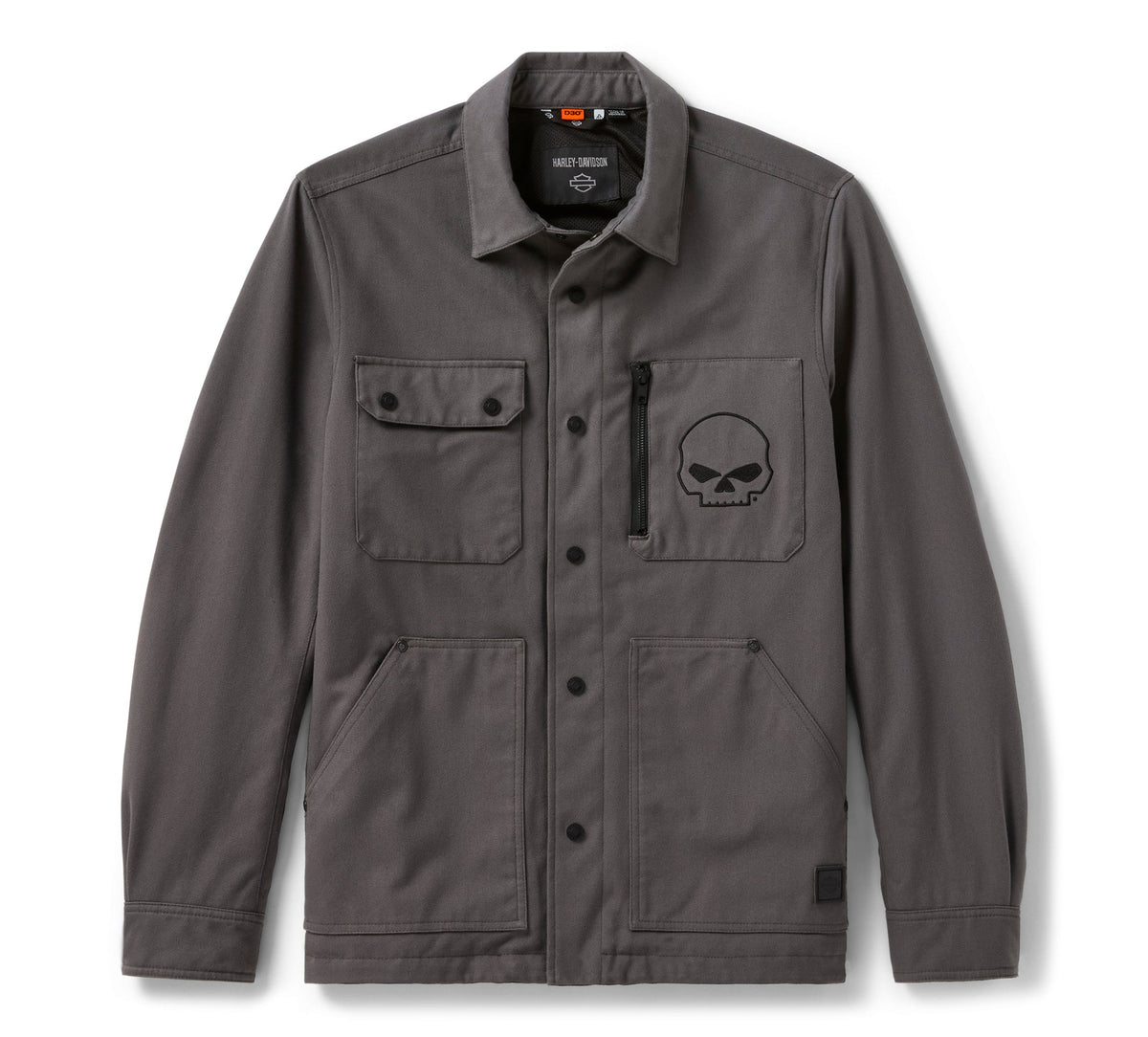 Men's Willie G Skull Riding Chore Jacket