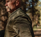 Men's MA-1 Bomber Riding Jacket