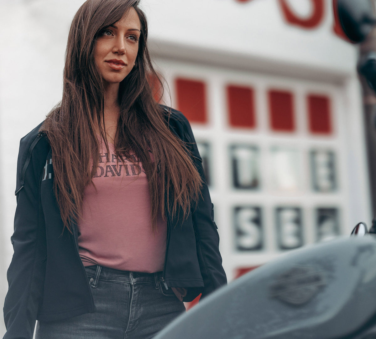 Women's H-D Defiance Armored Riding Jacket