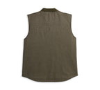 Men's Forever Harley Canvas Vest - Grape Leaf