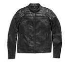 Men's Hooded Harley Davidson Jacket Motorbike Trending Leather Jacket