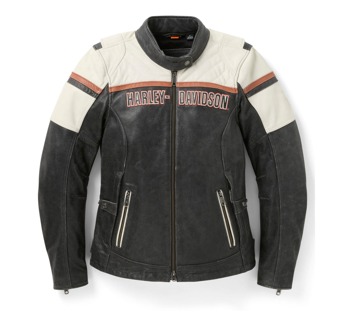 Women's H-D Miss Enthusiast III Leather Riding Jacket