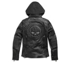 Women's Willie G Auroral II 3-in-1 Leather Riding Jacket