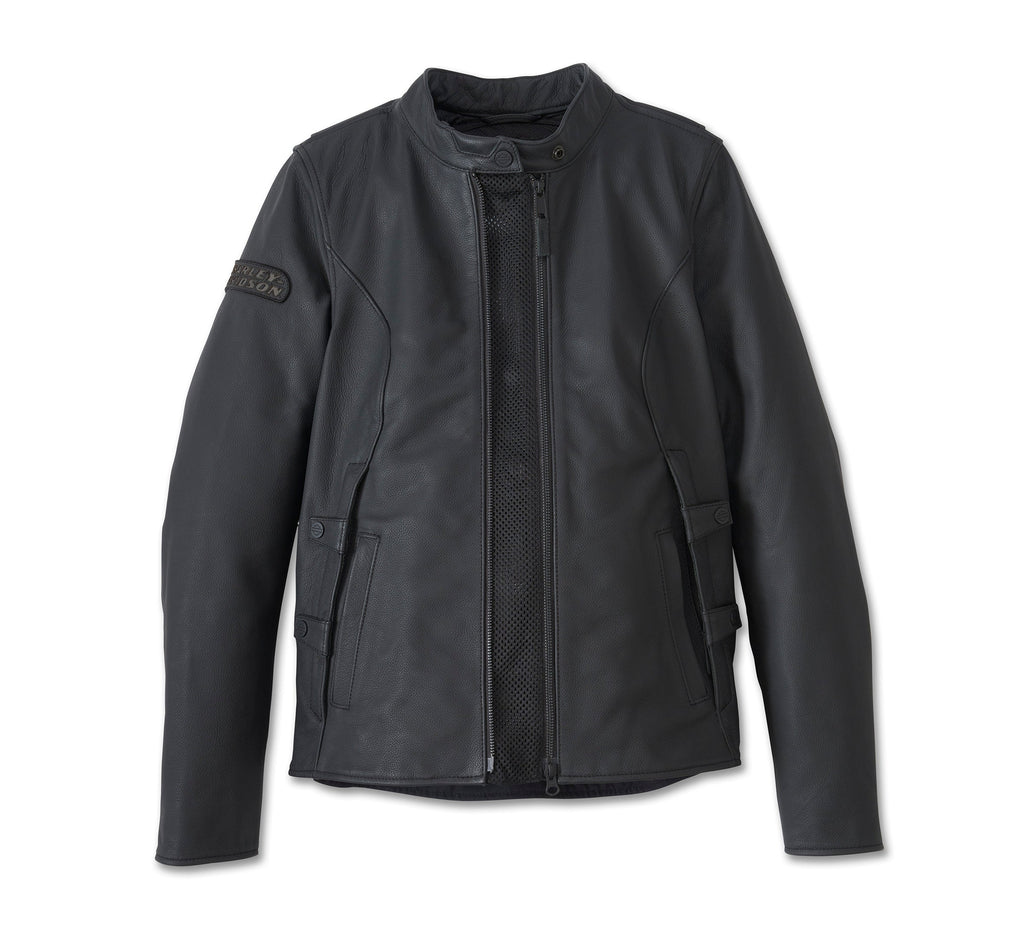 Women's Paradigm Triple Vent System 2.0 Leather Riding Jacket