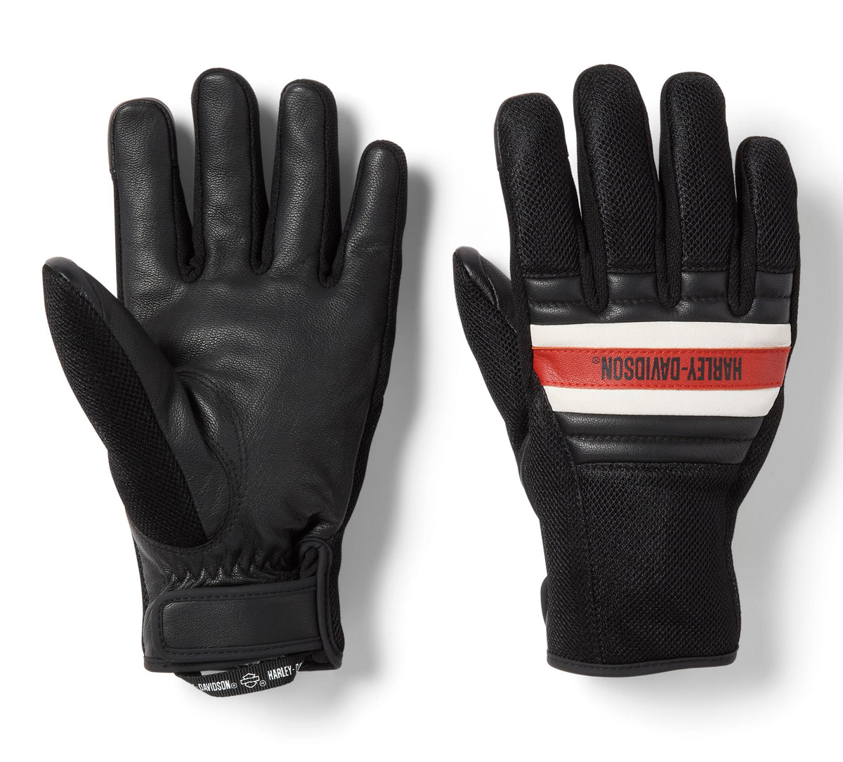 Men's H-D Trenton Mesh Riding Gloves