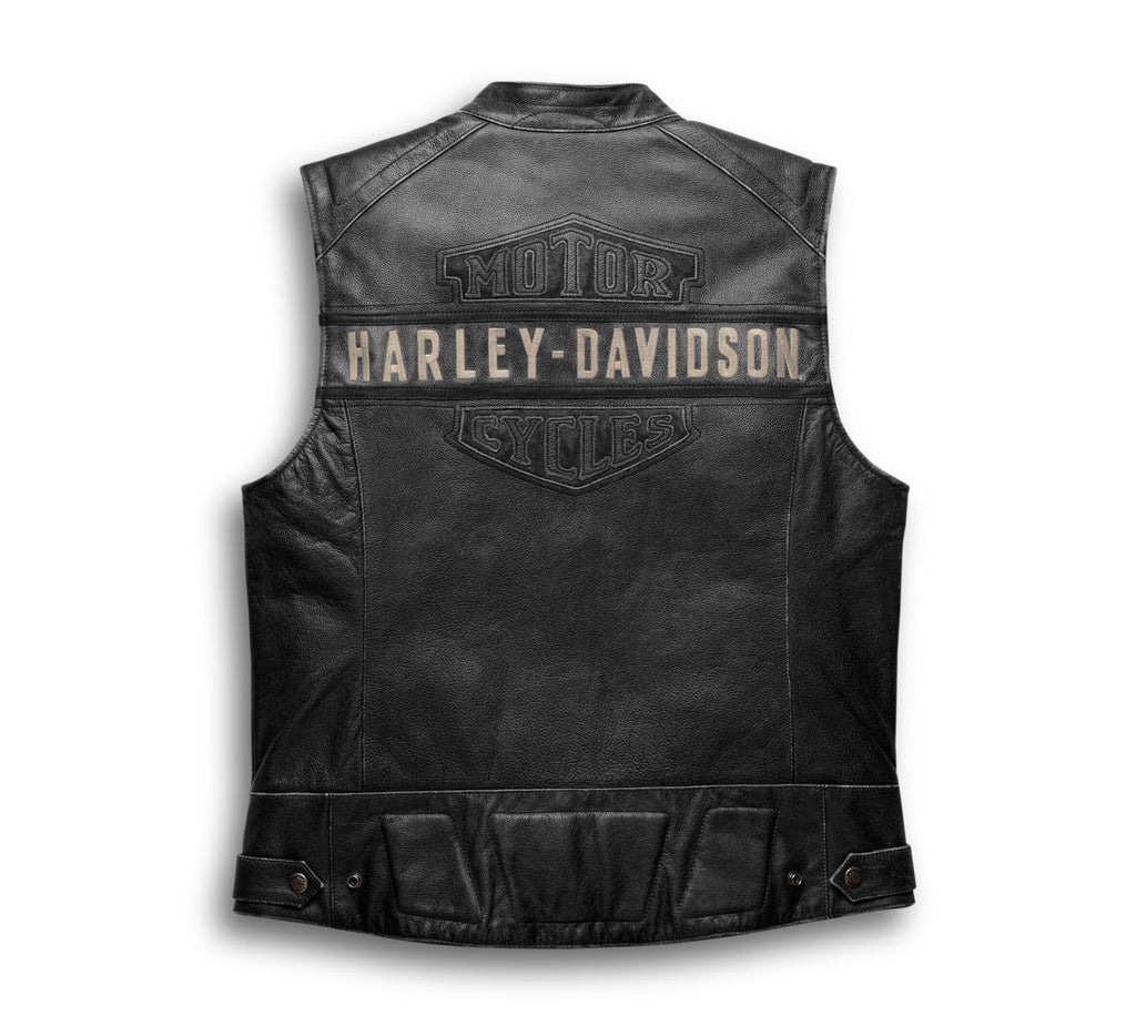 Men's Passing Link Leather Vest