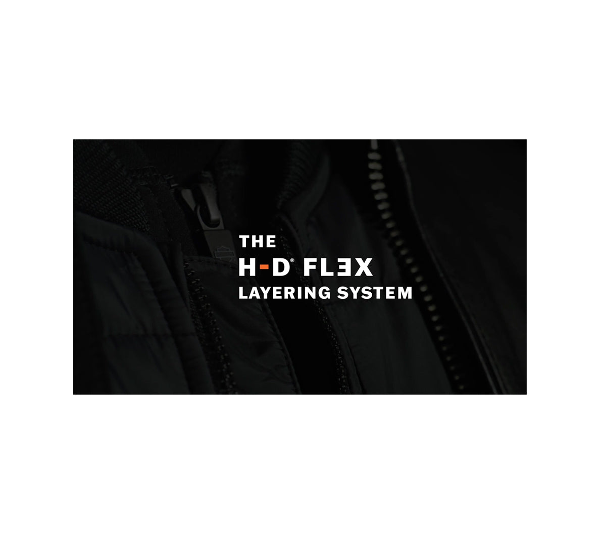 Men's H-D Flex Layering System Trucker Riding Jacket