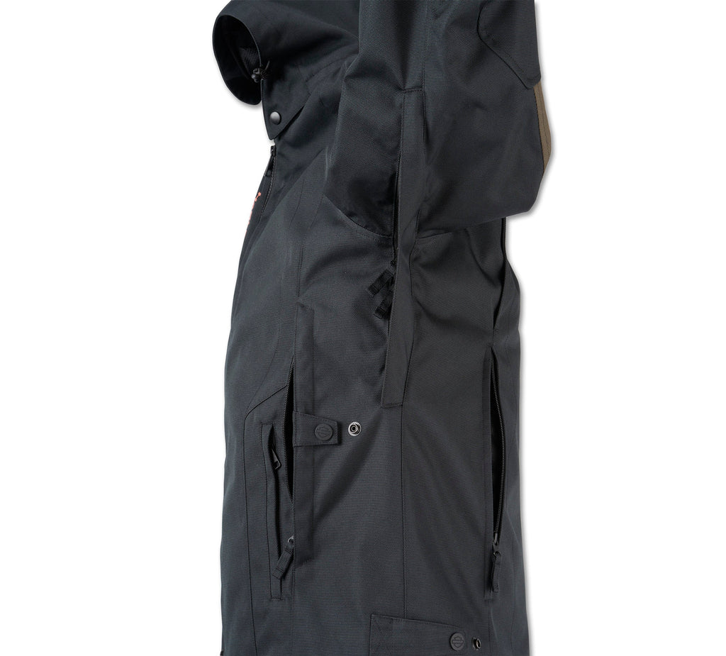 Men's Junction Triple Vent System 2.0 Riding Jacket - Harley Black & Black Olive