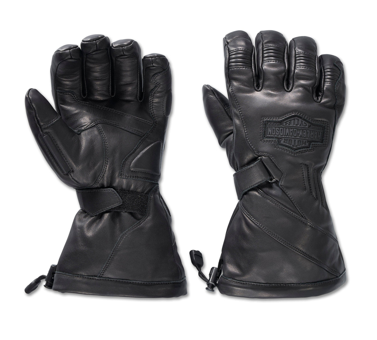 Men's Circuit II Waterproof Leather Gauntlet Gloves