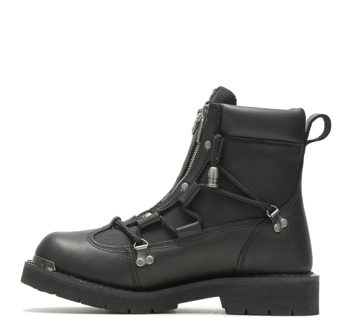 Men's Brake Light Leather Riding Boots