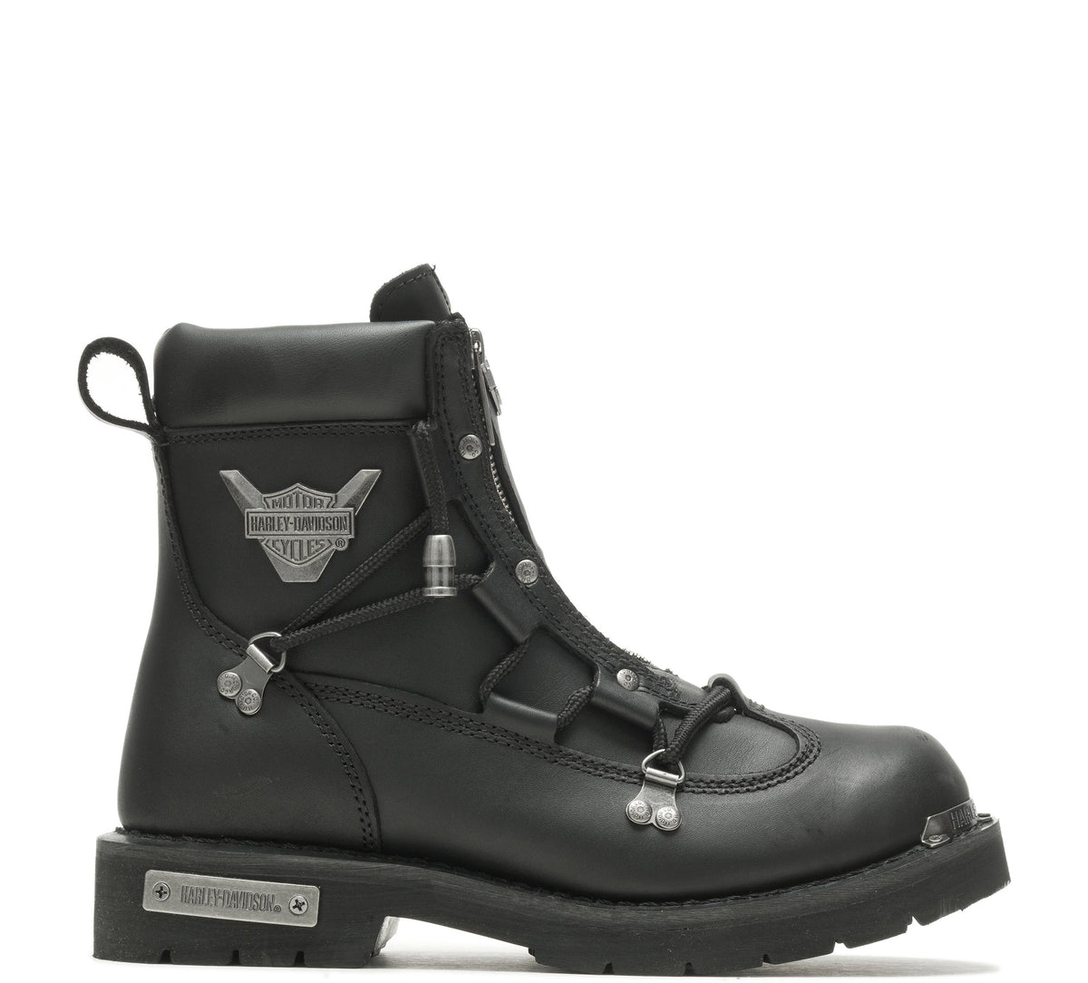 Men's Brake Light Leather Riding Boots