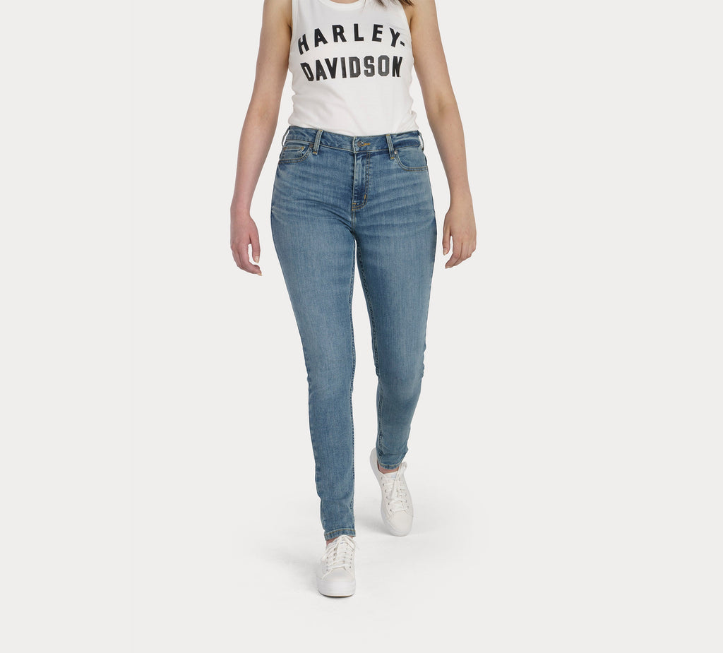 Women's Harley-Davidson High Rise Skinny Jeans