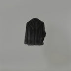 Black Ranch Mink Fur Wing Collar Jacket