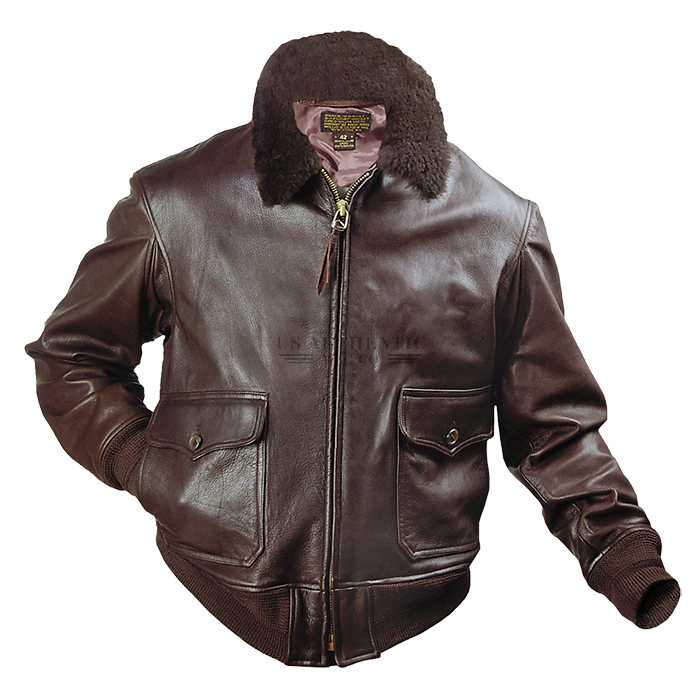 AUTHENTIC G1 US NAVAL FLIGHT JACKET