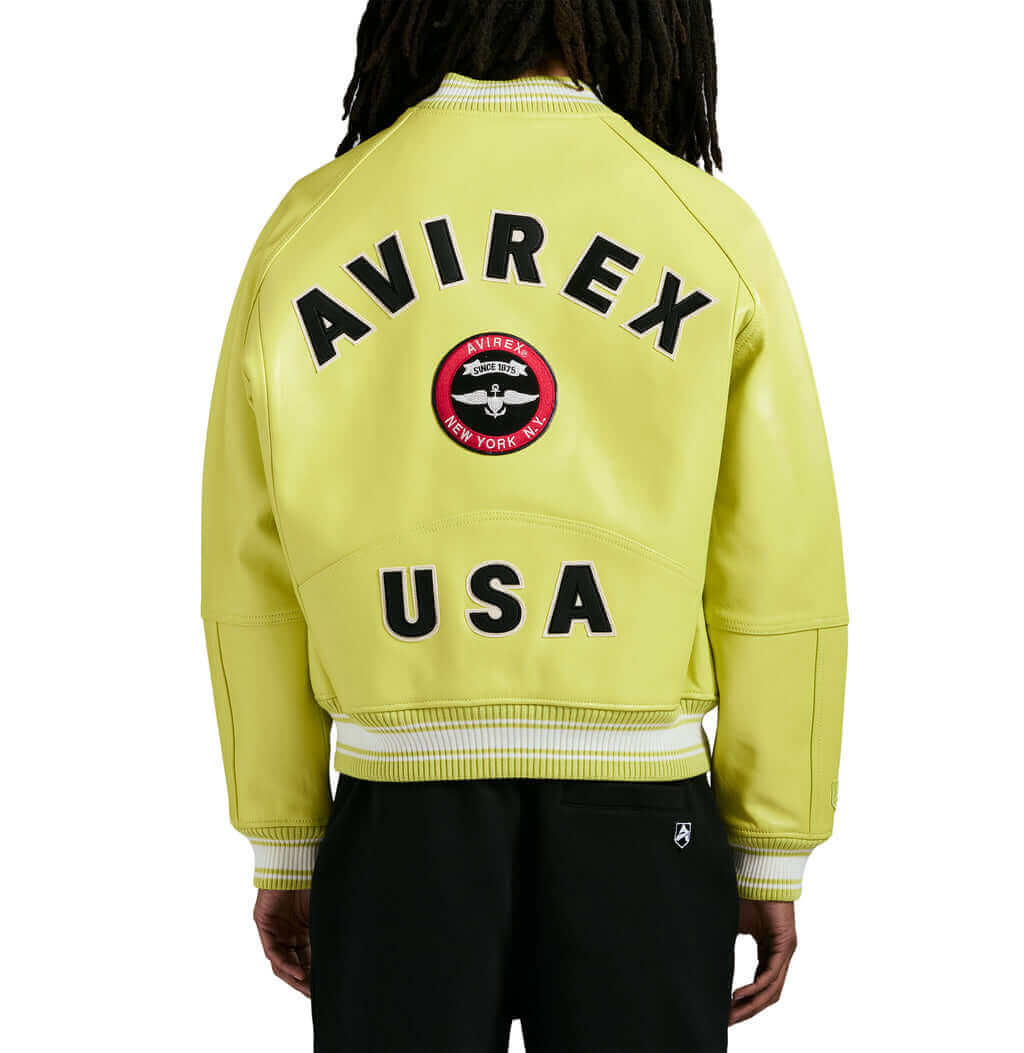 Avirex Stadium Leather Jacket