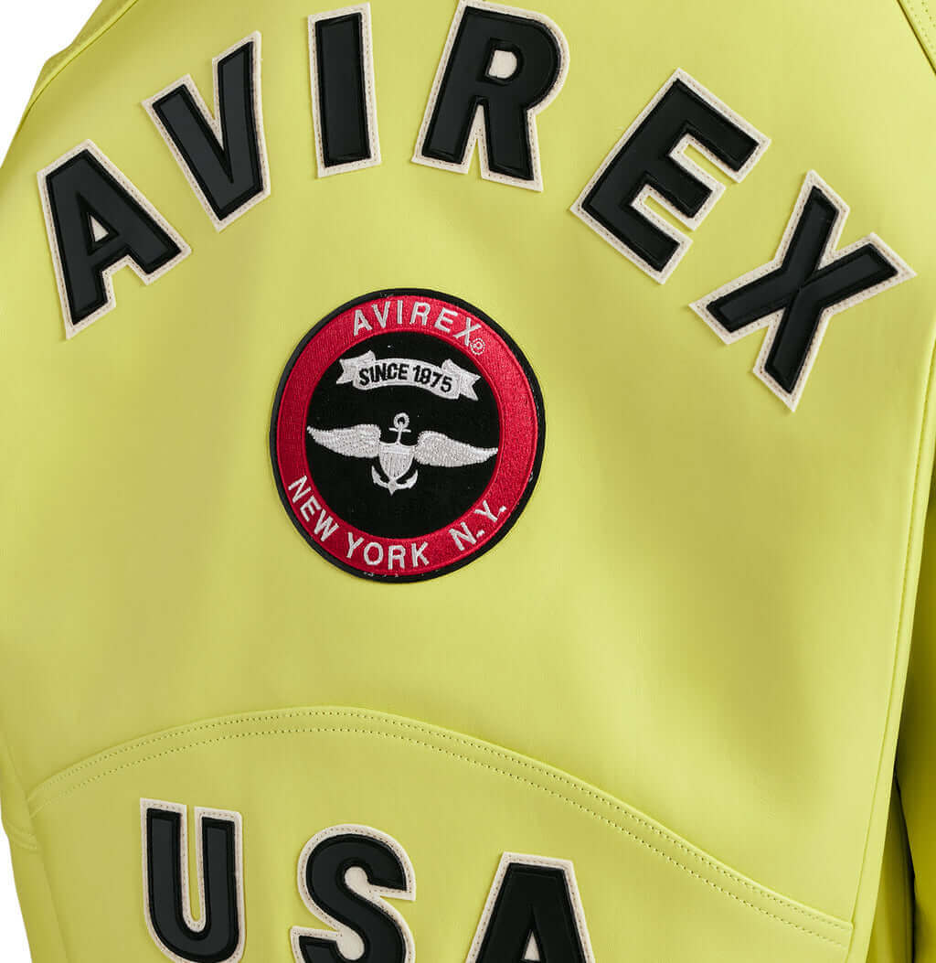 Avirex Stadium Leather Jacket